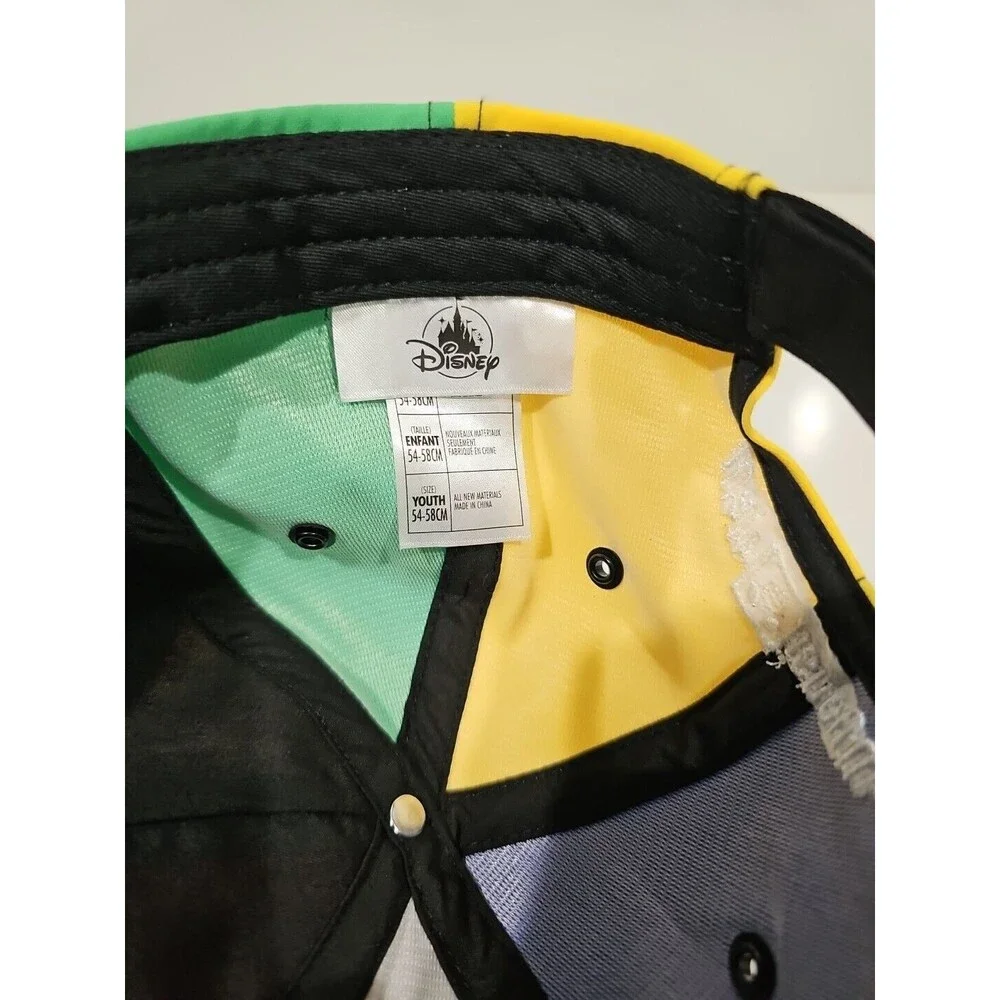Walt Disney World Parks Mickey Mouse 2021 Multi-Color Adjustable Cap Hat Youth